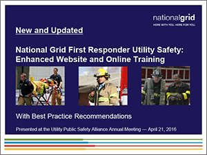 NGrid - First Reponsder Utlity Safety
