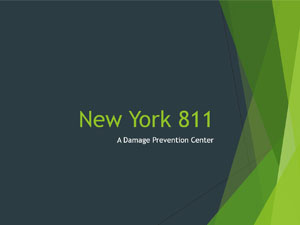 NY 811 Damage Prevention