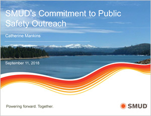 SMUD’s Public Safety Overview